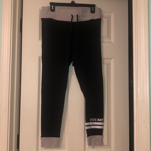 VS PINK black leggings!